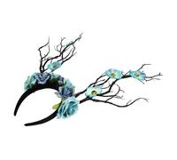 BATHVEVE 1pezzi Delicate Antler Headband for Costume Parties Unique Deer Horn Hair Hoops for Festivals and Christmas Celebrations