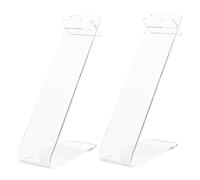 BATHVEVE 2 pezzi Espositorper Scarpe Acrilico Set da Supporti per Scarpe Negozi per