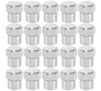 BATHVEVE 20 Tappi per Valvole Pneumatici in ABS Kit Coprivalvole per Auto e Camion Cappucci Antigoccia per Stelo Valvola Protezione Aria e Polvere Installazione Rapida senza Attrezzi