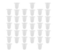 BATHVEVE 200 pezzi Tazze Silicone per Inchiostro Tatuaggi Morbide e Resistenti per Pigmenti Microblading Semi-permanente Professionale per Trucco e Bellezza