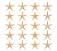 BATHVEVE 20pezzi Mini Stelle Naturali per Decorazioni da Spiaggia Accessori per Candele Profumate e Progetti Tema Oceano per Matrimoni e Feste