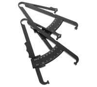 BATHVEVE 2pezzi Per Misurazione Pieghe Cutanee Strumento Per Valutazione Corporeo Con Per Monitoraggio Fitness e