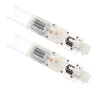 BATHVEVE 2pezzi Pompa Irrigazione Trasparente Parte Ricambio Per Idropulsore Viaggio Raccordi in Plastica Tecnica Per Pompa Della