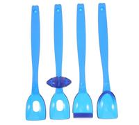 BATHVEVE 4 Pezzi Kit Strumenti Logopedia per Allenamento Muscolare Orale Sicuro e Specifico per Esercizi Motori della Lingua Supporto Sviluppo e Miglioramento del Linguaggio