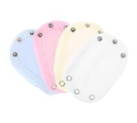 BATHVEVE 4Pezzi Estensori Scatto per Body Confezione Caldo e Morbido Accessori Pratici per Tutine Invernali Design Raffinato e Comodo