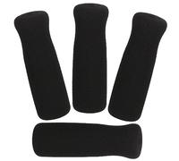 BATHVEVE 4pezzi Impugnature Antiscivolo Imbottite Per Bastone Da Passeggio Manopole Ergonomiche Spesse Per Stampelle e Ausili Anziani Accessori Leggeri e Confortevoli Per Presa Sicura