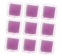 BATHVEVE 54 Pezzi di Argilla per Foratura Diamante Arte Cera Viola Gomma da Masticare Argilla Viola Smalto Morbido Stucco Vernice Colla per Diamanti Colla per Ricamo Colla per