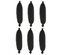 BATHVEVE 6pezzi Estensioni Sintetici Ricci e Twisted Per Donne e Ragazze Parrucca Ondulata Per Feste Cosplay e Eventi Speciali