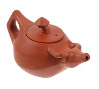 BATHVEVE Brocca da Tè in Argilla Viola 130ml Design Facile da Pulire, Teiera Portatile Piccola per Ristorante e Casa, Aspetto Vintage