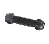 BATHVEVE Connettore per Pagaie in Plastica e Alluminio Nero, Diametro 28mm, Resistente alla Ruggine, per Kayak e attività Nautiche in Barca