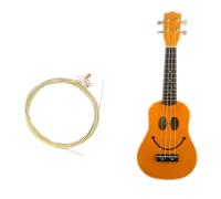 BATHVEVE Corde per Chitarra Acustica in Filo di Acciaio Inox e Ottone Accessori Musicali Resistenti alla Ruggine Corde Brillanti e Armoniche per Chitarra Folk e Classica Compatibili
