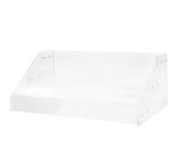 BATHVEVE Espositore Porta Snack in Acrilico Trasparente a 3 Livelli 31 Cm per Gomme da Masticare, Supporto Espositivo per Negozi al Dettaglio e Supermercati, Mensola Salvaspazio