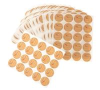 BATHVEVE Etichette Adesive e Feste Autoadesive Facili da Attaccare 600 Kraft per Decorazioni per Artigianato Fai-da-te e Candele, Perfette per Regali