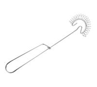 BATHVEVE Frusta Manuale per Uova in Acciaio Inossidabile Impugnatura Ergonomica e Comoda, per Ristoranti e Pasticcerie, Frusta a Spirale Resistente