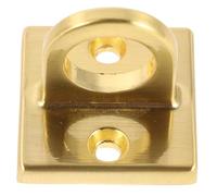 BATHVEVE Gancio da Parete in Lega di Zinco Oro Design Heavy Duty Pad Plate e Meccanismo di Rilascio Rapido per Corde Tessili e Controllo Folla in Centri Commerciali