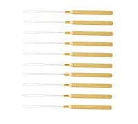 BATHVEVE Gancio Per Extension Per Chioma e Uncinetto Per Chioma 10 Pezzi Resistente e Leggero Per Uso Domestico e Salone Strumento Essenziale Per Extension Trapianto Di Parrucche e Fai Da Te