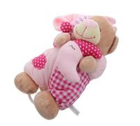 BATHVEVE Giocattolo Musicale per Dormire Orsetto in Peluche Scatola Musicale Integrata e Suoni Naturali per Ragazzo Ragazza