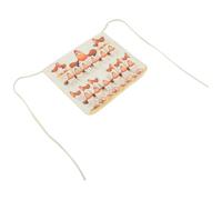 BATHVEVE Grembiule Funzionale e Resistente Multiple Tasche in Cotone e Lino per Raccolta Uova di Gallina Anatra e Oca per Uso Domestico e Agricolo