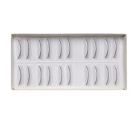 BATHVEVE in Chioma Artificiali 10 Paia Ciglia Finte Autoadesive per Pratica Extension Ciglia Effetto Naturale per Insegnamento Applicazione Extension