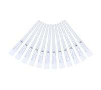 BATHVEVE per Maschera Trasparente 12 Pezzi in Cristallo Applicatore per Skin Care per Trattamenti Professionali e Te