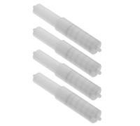 BATHVEVE per Scatola Fazzoletti 4Pcs Portarotolo per Hotel Design Semplice e Pratico Facile da Installare Compatibile Maggior Parte dei Pezzi Carta Igienica
