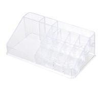 BATHVEVE Per Trucchi Organizer Scrivania Organizzatore Per Cosmetici e Realizzato in Materiale Plastico Trasparente Per Riporre e Rendere La Toeletta Ordinata