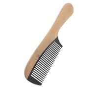 BATHVEVE Pettine Legno Per Massaggio Scalpito Spazzola Per Denti Larghi Per Districare e Massaggiare Per Tutti Tipi Di e Tecniche Gua Sha Rilassamento