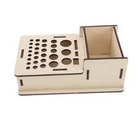 BATHVEVE Portautensili per Craft Organizer Multifunzionale Pu per Strumenti di Cucito e Fai da Te Supporto per Attrezzi Artigianali Soluzione di Stoccaggio Versatile per Laboratorio e Hobby