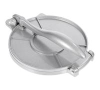 BATHVEVE Pressa Rotondi di Alluminio in Argento Tortillas Lega per e Strumento Manuale Ecologico Modellare Impasti, per e Ravioli