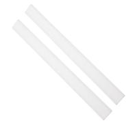 BATHVEVE Ricambio Lama Tergivetro in Silicone 2 Pezzi, Strisce di Gomma Resistenti All'usura per Pulizia Vetri, Facile da Usare per Finestre e Docce