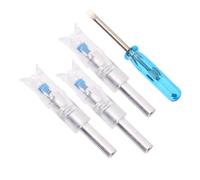 BATHVEVE Set 1 Pezzo Coda Illuminata a LED per Frecce Ricurve, Cocca con Interruttore Automatico, Compatibile Frecce in Carbonio e Alluminio 7,62 Mm, Durata Batteria 60 Ore, per Caccia