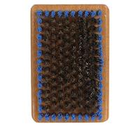 BATHVEVE Spazzola per Sci e Snowboard per Lucidatura e Protezione Setole in Ottone e Nylon con Manico in Legno Durante la Manutenzione On-The-Go