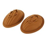 BATHVEVE Stampi in Silicone per Dolci a Forma di Uovo di Pasqua, Resistenti al Calore, Facili da Pulire, per Ricette di Biscotti e Formaggi, Design Creativo e Adorabile