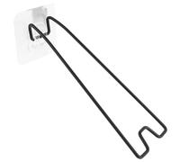 BATHVEVE Supporto per Cornice da Tavolo in Metallo Nero Cavalletto Posteriore Autoadesivo, Supporto Stabile per Album Fotografici e Esposizione di Immagini, Facile da Installare Senza