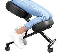 BATHWA sedia ergonomica per le ginocchia, sedia per computer regolabile in altezza con ruote per la casa e l'ufficio