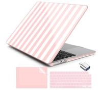 Batianda Custodia per MacBook Air da 13 pollici con chip M5 M4 M3 M2 2026 2025 2024 2022 Release, guscio rigido leggero ultra sottile da 1,2 mm, copertura per tastiera e pellicola protettiva e