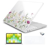 Batianda Custodia per MacBook Neo da 13 pollici modello A3404 versione 2026, guscio rigido ultra sottile con copertura per tastiera, protezione schermo e adattatore USB, pacchetto di accessori per