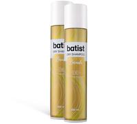 Batist Shampoo Secco Biondo, 2 x 200 ml, Shampoo a secco ravvivante per capelli perfetti in soli 3 minuti, senz'acqua, Shampoo secco per ricrescita dei capelli biondi, senza residui, Made in Italy