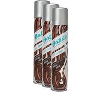 Batiste, shampoo a secco Divine Dark, con un tocco di colore per capelli neri e marrone scuro, capelli freschi per tutti i tipi di capelli, confezione da 2 + 1 (3 x 200 ml) (etichetta in lingua italiana non garantita)
