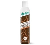 Batiste Shampoo secco per capelli scuri 200 ml, shampoo secco per rinfrescare e styling, spray per la cura dei capelli con un tocco di colore, senza residui, senza risciacquo, styling per capelli con