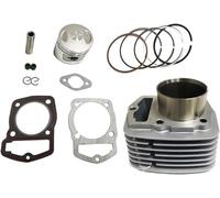 BATIVFLUG Strumento Compatibile con 63mm per Compatibile con Honda XL185 XL 185 Kit Cilindro con Kit pistone 185cc
