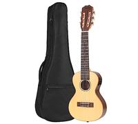 Batking Guitalele Professionale 28 Pollici 6 Corde Elettrica Classica Adulti Bambini Principianti (con Equalizzatore e Borsa da Concerto)