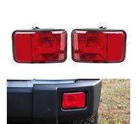 BATLAM 2 Pezzi Paraurti Posteriore Fendinebbia Alloggiamento Lampada Spia Senza Lampadina 55078104AC 55078105AC per Jeep Wrangler 2007-2018