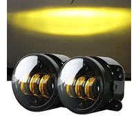 BATLAM 4 Pollici LED Giallo Fendinebbia Paraurti Anteriore Guida Offroad Fendinebbia per Jeep Wrangler JK Unlimited JK 07-18 2 Pz