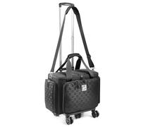 BatlFrist Borsa per macchina da cucire con ruote universali, custodia per il trasporto con cerniere YKK, compatibile con la maggior parte delle macchine da cucire standard Brother, Singer, Bernina,