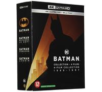 Batman 1-4 collection (4K UHD Blu-ray) Michael Keaton Tim Burton Joel Schumacher