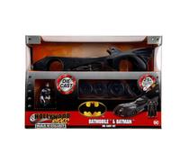 Batman 1989 Batmobile 1:24 Metal Model Kit & Figure ACC NUOVO