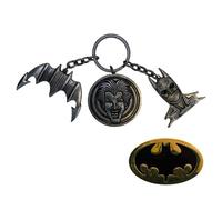 BATMAN 1989 - CHS KEYCHAIN AND PIN SET ACC NUOVO