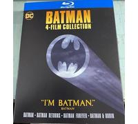 Batman: 4-Film Collection (Blu-ray) Michael Keaton Jack Nicholson Kim Basinger