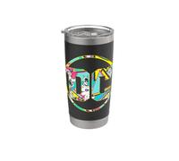 Batman 80's DC Comics Logo Bicchiere termico in acciaio inox doppia parete